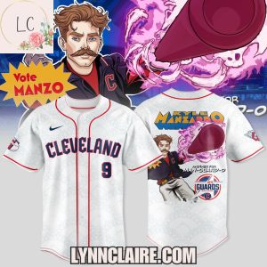 Limited Edition Power All-Star Cleveland Guardians x Kyle Manzardo Another For Man-Guard-O Baseball Jersey – White