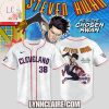 Limited Edition Power All-Star Cleveland Guardians x Steven Kwan He Is The Chosen Kwan Baseball Jersey – Blue