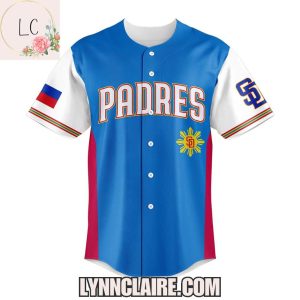 Limited Edition San Diego Padres x Welcome To Filipino Heritage Celebrating Baseball Jersey