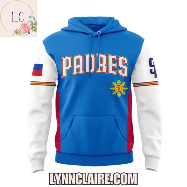 Limited Edition San Diego Padres x Welcome To Filipino Heritage Celebrating Hoodie