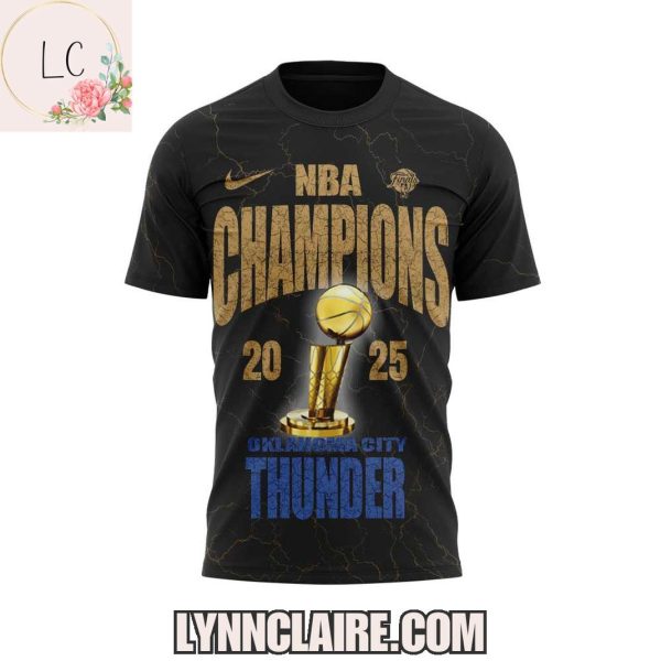 Limited Edition Won For The City NBA Champions 2025 Oklahoma City Thunder 3D T-Shirt