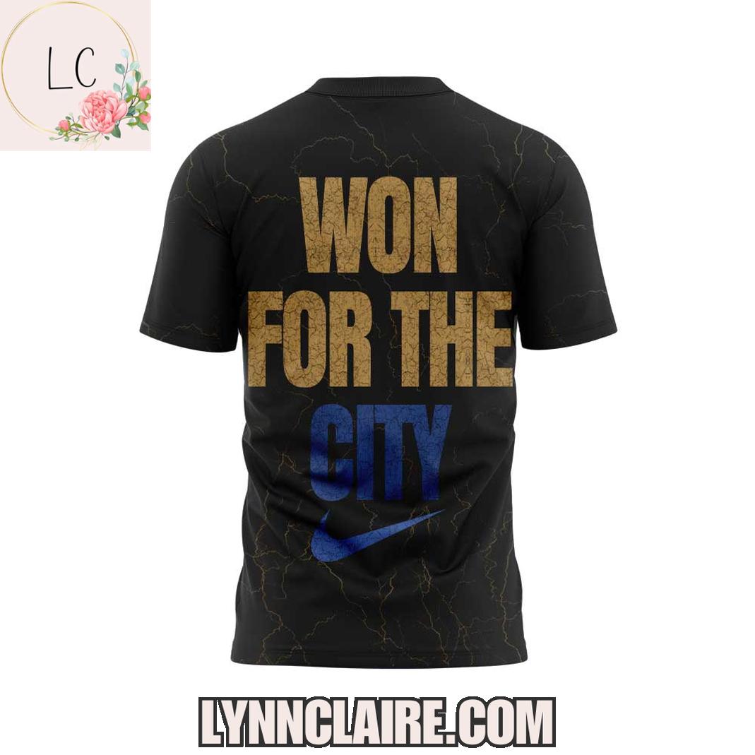 Limited Edition Won For The City NBA Champions 2025 Oklahoma City Thunder 3D T-Shirt Limited Edition Won For The City NBA Champions 2025 Oklahoma City Thunder 3D T-Shirt