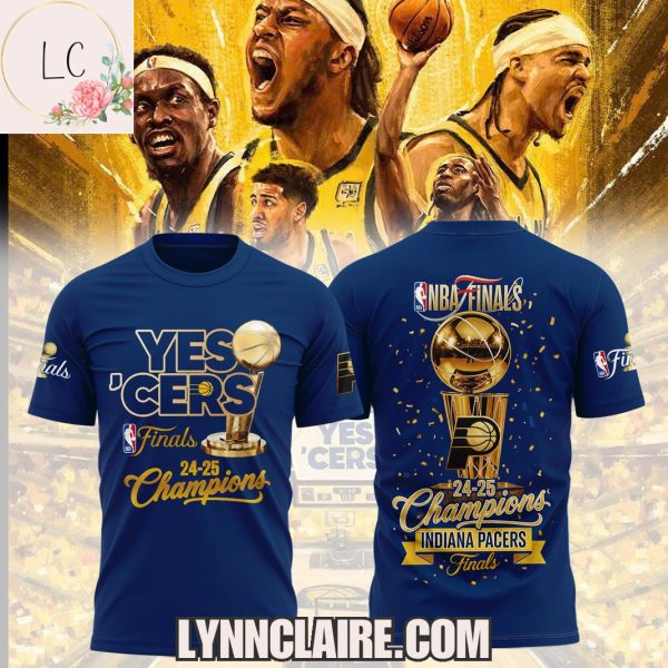 Limited Edition Yes ‘Cers Finals 24-25 Champions Indiana Pacers Hoodie