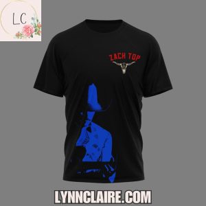Limited Edition Zach Top Cold Beer & Country Music 2025 3D T-Shirt