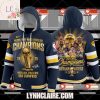 National Basketball Association Finals Champions 24-25 Oklahoma City Thunder Hooded Varsity-Style Jacket
