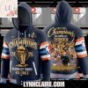 Special Edition NBA Finals 2025 Champions Oklahoma City Thunder Hooded Varsity-Style Jacket