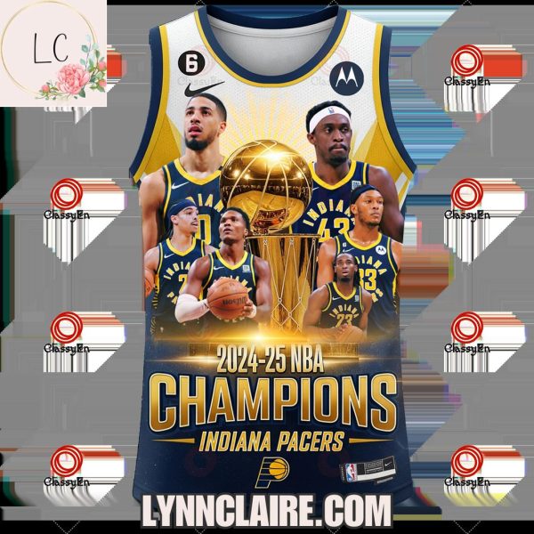 Special Edition 2024-25 NBA Champions Indiana Pacers Basketball Jersey