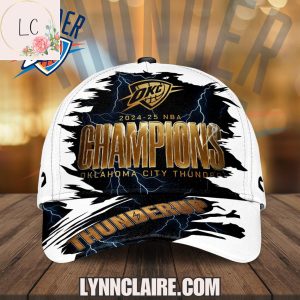 Special Edition 2024-25 NBA Champions Oklahoma City Thunder Cap