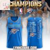 New Limited Edition Oklahoma City Thunder 25 Champions Basketball Jersey