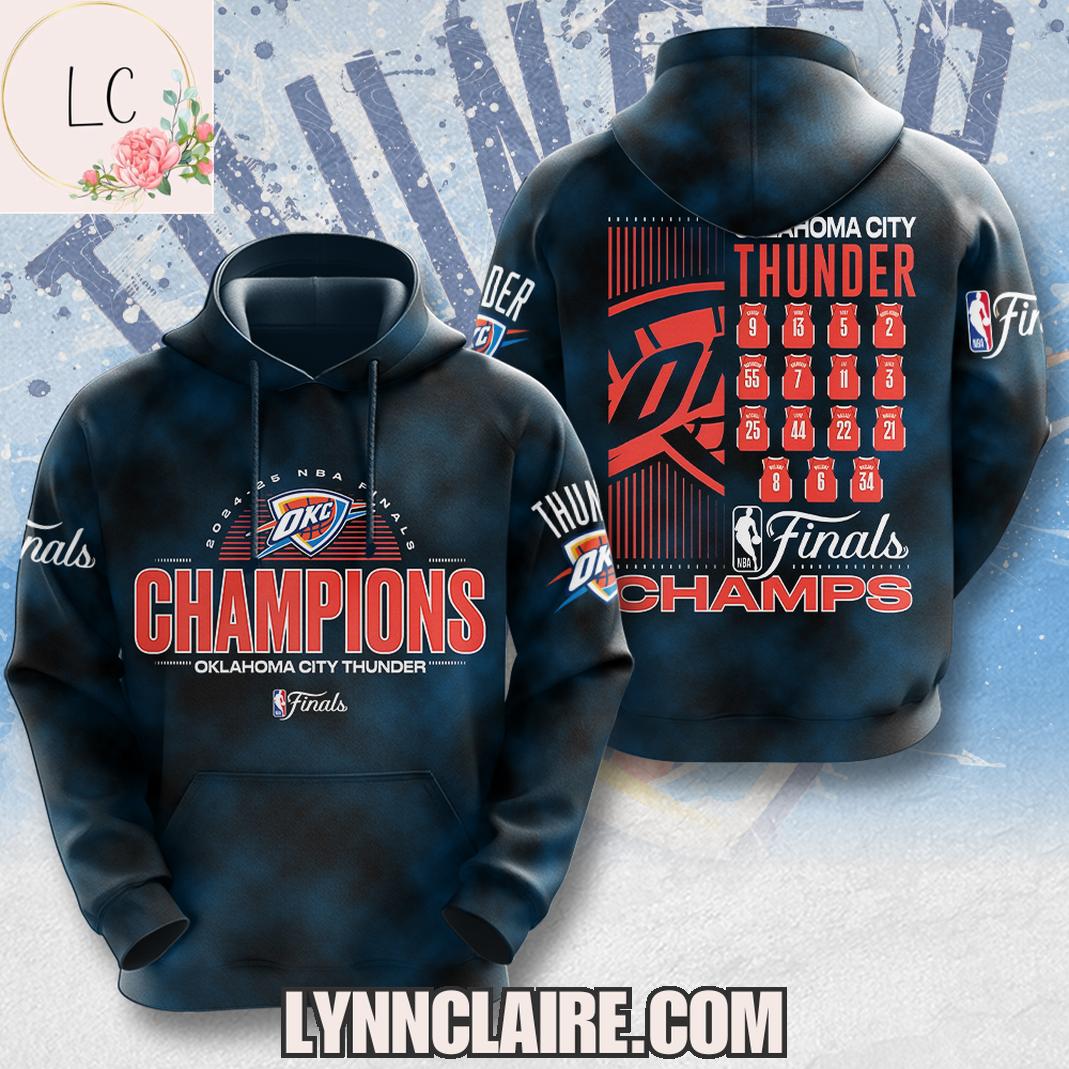 Special Edition 2024-25 Oklahoma City Thunder NBA Finals Champs 3D T-Shirt Special Edition 2024-25 Oklahoma City Thunder NBA Finals Champs 3D T-Shirt