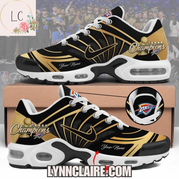 Special Edition 2025 Champions Oklahoma City Thunder AM Shoes Custom Name