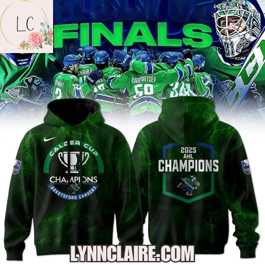 Special Edition 2025 Finals AHL Champions Abbotsford Canucks 3D T-Shirt Special Edition 2025 Finals AHL Champions Abbotsford Canucks 3D T-Shirt