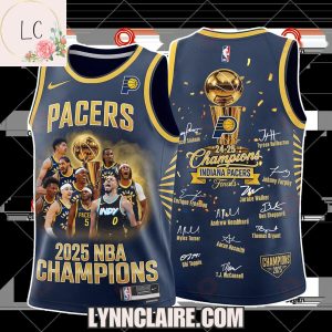 Special Edition 24-25 Champions Indiana Pacers Finals Basketball Jersey