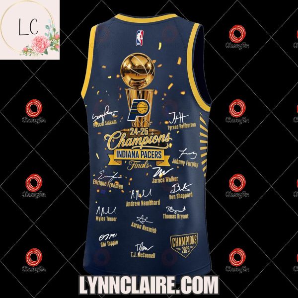 Special Edition 24-25 Champions Indiana Pacers Finals Basketball Jersey