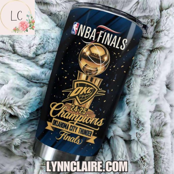 Special Edition 24-25 Champions NBA Finals Oklahoma City Thunder 20oz Tumbler