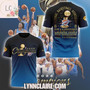 Special Edition 24 National Basketball Association 25 Oklahoma City Thunder 3D T-Shirt