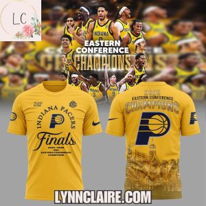 Special Edition Finals 2025 Eastern Conference Champions Indiana Pacers 3D T-Shirt