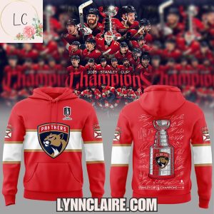 Special Edition Florida Panthers 2025 Back To Back Stanley Cup Champs Hoodie