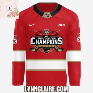 Special Edition Florida Panthers 2025 NHL Stanley Cup Champions Back To Back Hockey Jersey