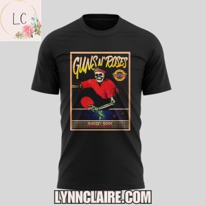 Special Edition Guns N’ Roses Dusseldorf 2025 3D T-Shirt