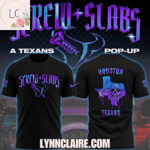Special Edition Houston Texans x Screw + Slabs 2025 Hoodie