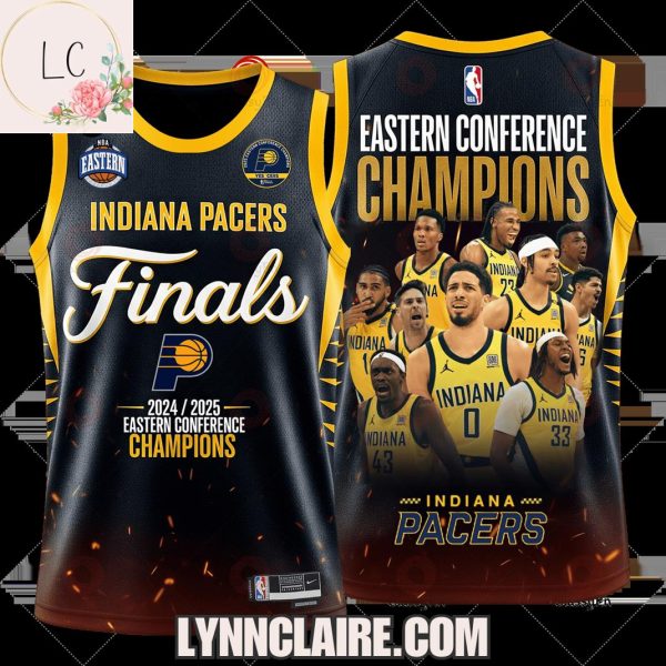 Special Edition Indiana Pacers Finals Eastern Conference Champions Basketball Jersey