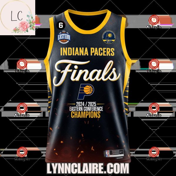Special Edition Indiana Pacers Finals Eastern Conference Champions Basketball Jersey