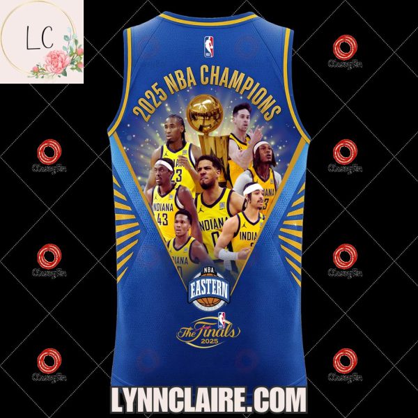 Special Edition Indiana Pacers NBA Champions The Finals 2025 Basketball Jersey