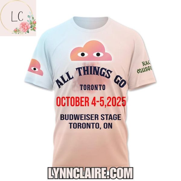 Special Edition Kacey Musgraves All Things Go Toronto Music Festival 2025 3D T-Shirt