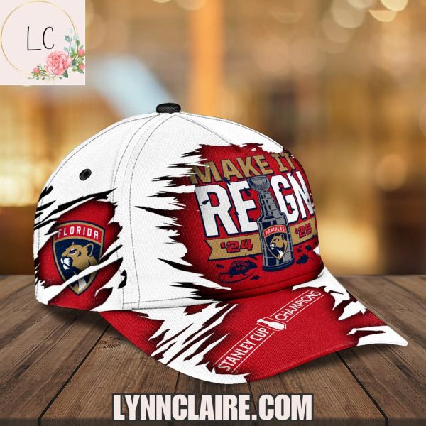 Special Edition Make It Reign 24-25 Florida Panthers Stanley Cup Champions Cap