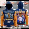 National Basketball Association Finals Champions 24-25 Oklahoma City Thunder Hooded Varsity-Style Jacket