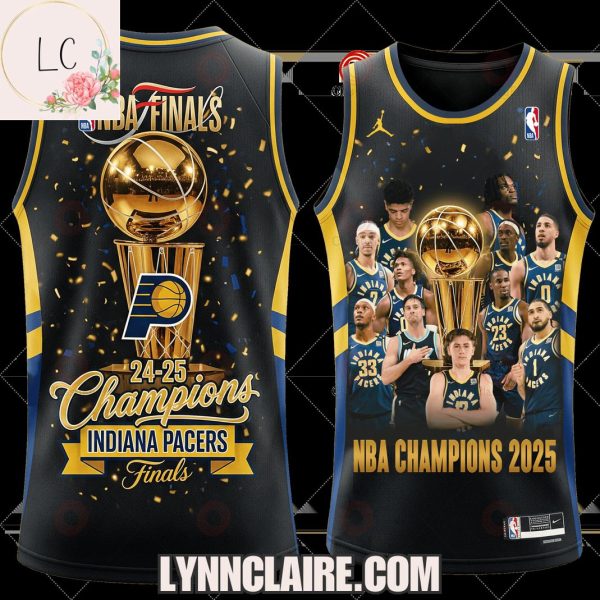 Special Edition NBA Finals 24-25 Champions Indiana Pacers Basketball Jersey