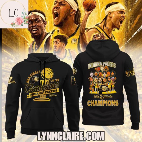 Special Edition NBA Finals Champions Indiana Pacers 24-25 Hoodie