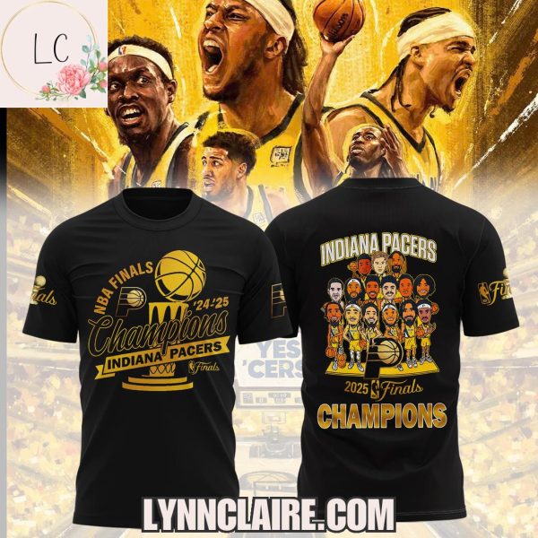 Special Edition NBA Finals Champions Indiana Pacers 24-25 Hoodie