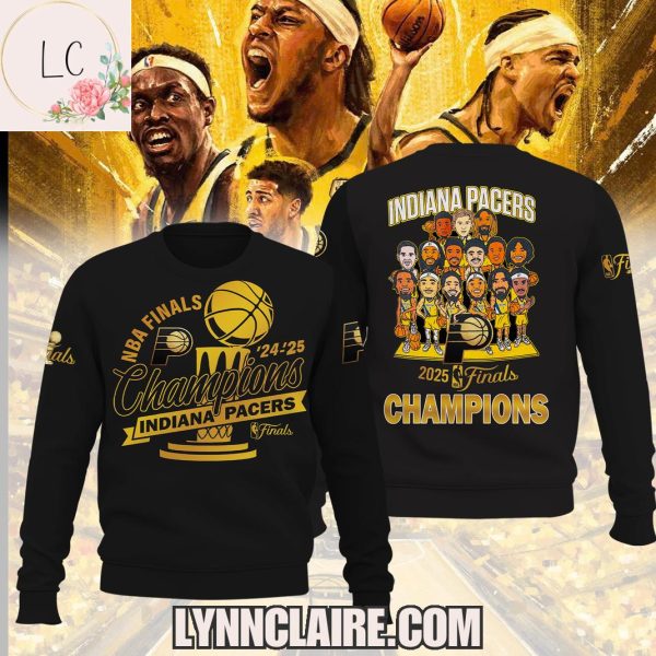 Special Edition NBA Finals Champions Indiana Pacers 24-25 Hoodie