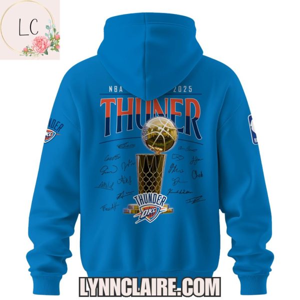 Special Edition NBA Finals Cup 2025 Champions Oklahoma City Thunder 3D T-Shirt