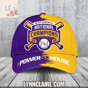 Special Edition NCAA Baseball National Champions 20 LSU Tigers 25 The Power House Cap