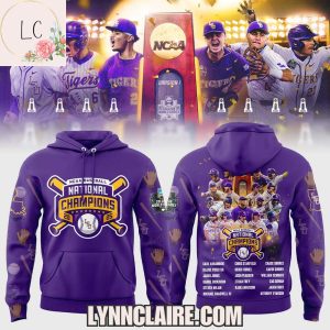 Special Edition NCAA Baseball National Champions 2025 LSU Tigers Hoodie