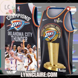 Special Edition National Basketball Association Champions Finals 2025 Oklahoma City Thunder Basketball Jersey