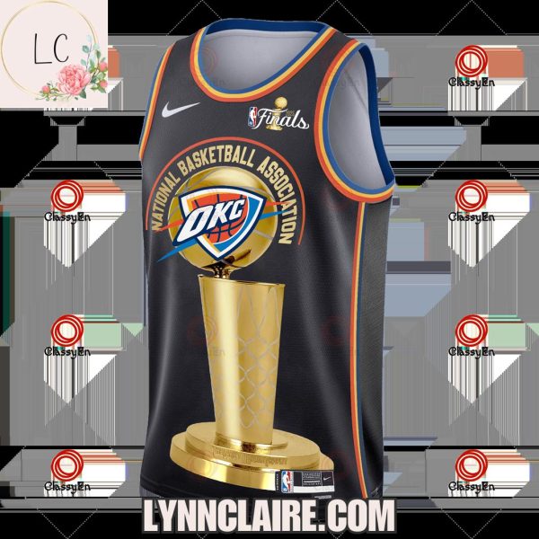Special Edition National Basketball Association Champions Finals 2025 Oklahoma City Thunder Basketball Jersey