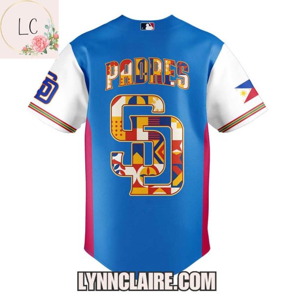 Special Edition San Diego Padres x Welcome To Filipino Heritage Celebrating Baseball Jersey