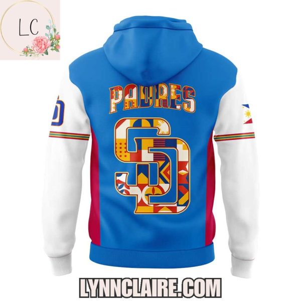 Special Edition San Diego Padres x Welcome To Filipino Heritage Celebrating Hoodie