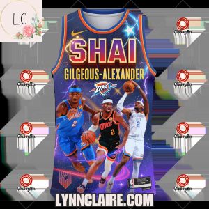Special Edition Shai Gilgeous-Alexander x Oklahoma City Thunder MVP 2025 Basketball Jersey
