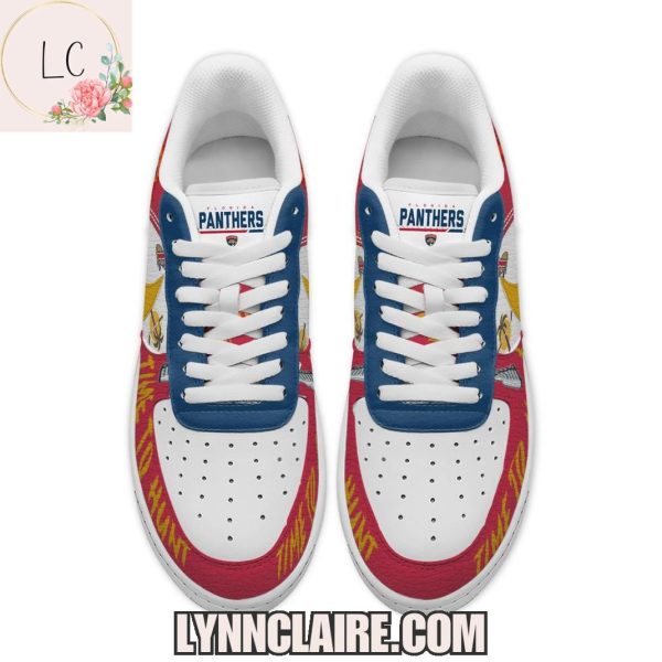 Special Edition Time To Hunt Florida Panthers Stanley Cup Champions 2025 AF1 Shoes