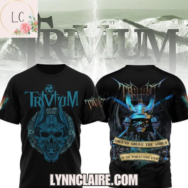Special Edition Trivium Ascend Above The Ashes Of The World I Once Knew 3D T-Shirt