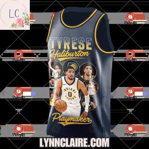 Special Edition Tyrese Haliburton x Indiana Pacers The Floor General Basketball Jersey