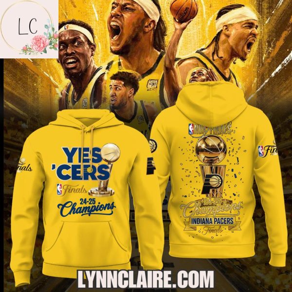 Special Edition Yes ‘Cers Finals 24-25 Champions Indiana Pacers 3D T-Shirt