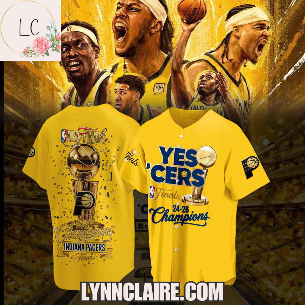 Special Edition Yes 'Cers Finals 24-25 Champions Indiana Pacers 3D T-Shirt Special Edition Yes 'Cers Finals 24-25 Champions Indiana Pacers 3D T-Shirt