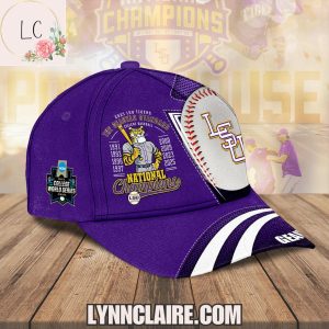Limited Edition 2025 LSU Tigers The Geauxld Standard College Baseball National Champions Cap