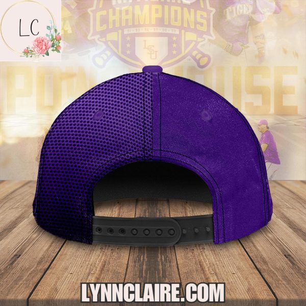 Limited Edition 2025 LSU Tigers The Geauxld Standard College Baseball National Champions Cap